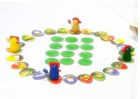 게임준비로 타일을 배치한 사진