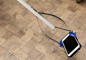 장애인보조기기 사용모습